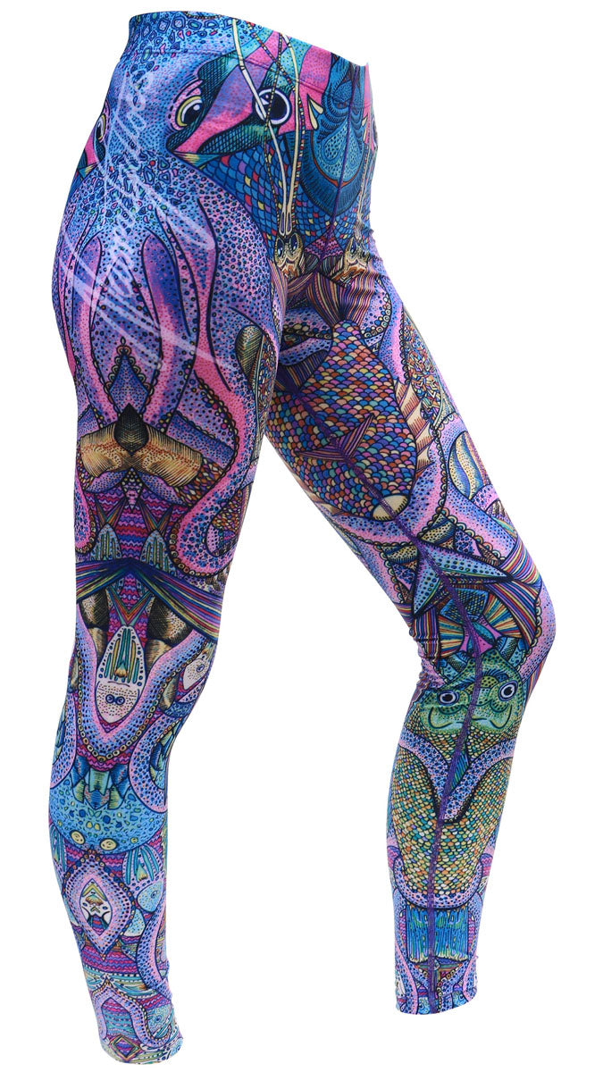 Yoganastix Eco-friendly Cosmic Lotus Leggings