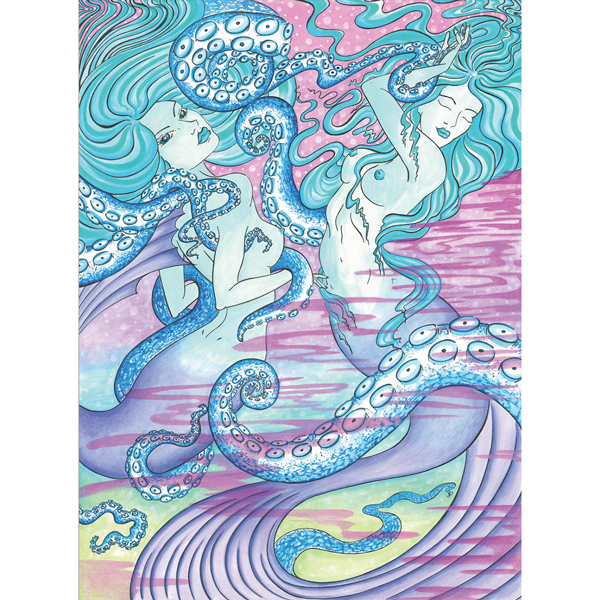 Mermaid Lovers Print
